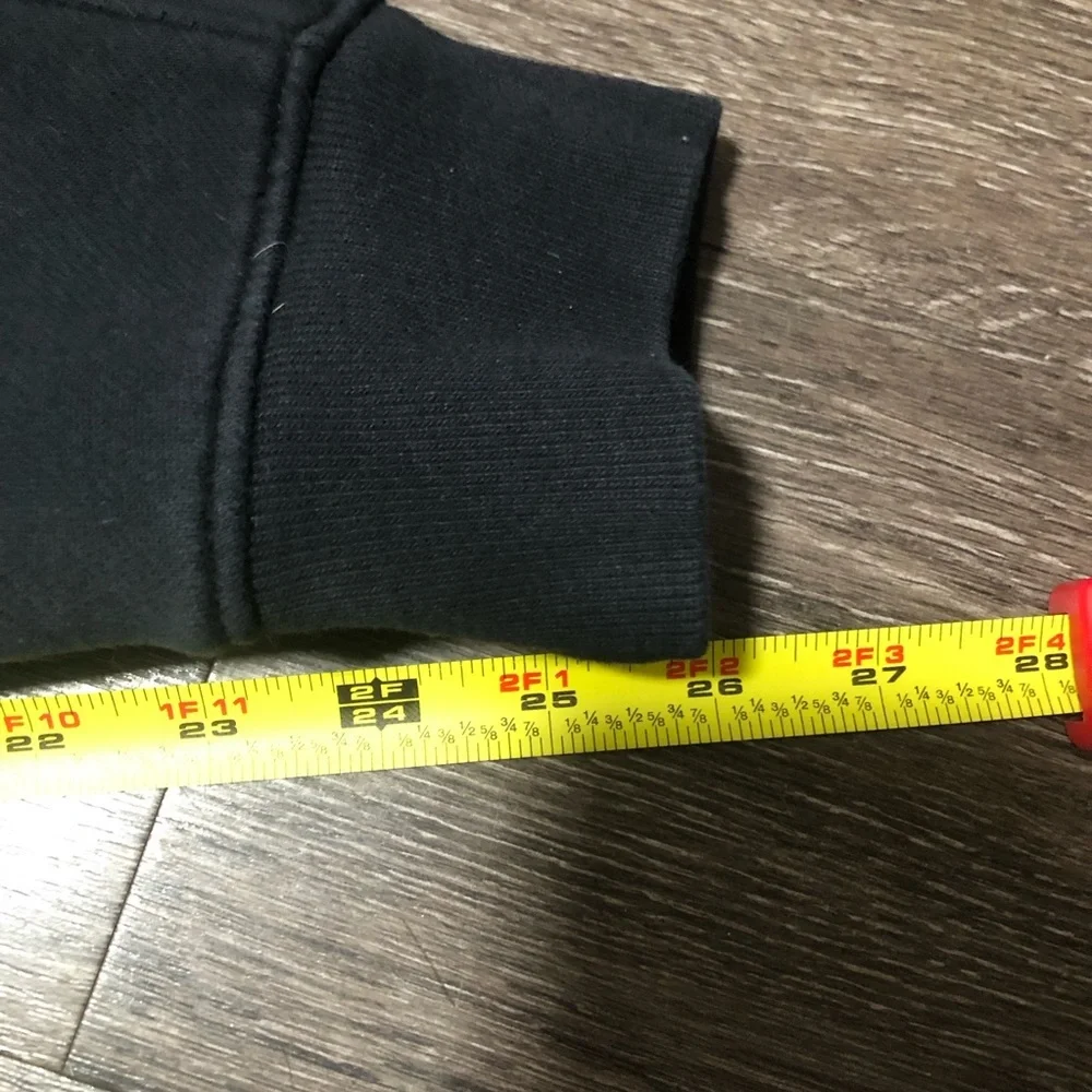 Hollister Black Joggers with Zipper Pockets & Embroidered Logo - Size S